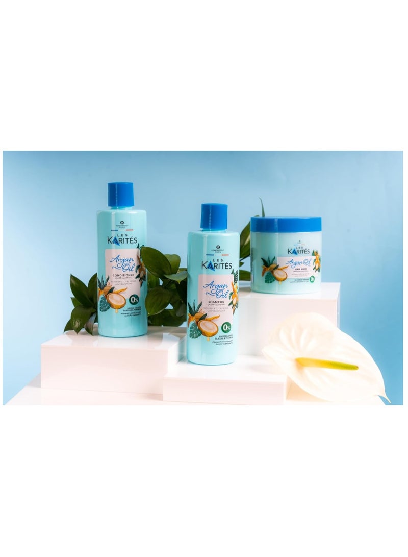 كاريتس بلسم زيت الأرجان من لي كاريتيه (٤٠٠ مل) - للشعر الجاف والتالف والمجعد - Image 5